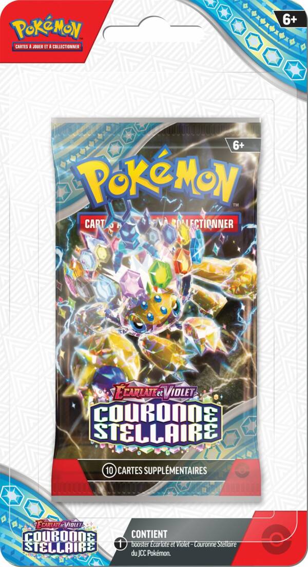 Blister EV07 Couronne Stellaire - Pokémon - Modèles aléatoires - Vendu à l'unité – Image 3