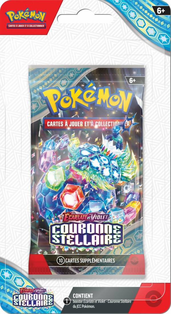 Blister EV07 Couronne Stellaire - Pokémon - Modèles aléatoires - Vendu à l'unité – Image 5