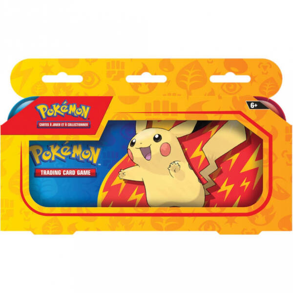 Pokémon - The Pokémon Company - Coffret 2 Boosters - Coffret 2 Boosters + Plumier Pikachu