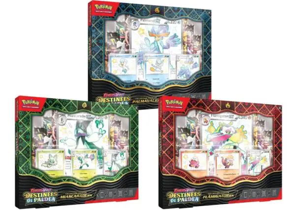 Coffret Premium Pokémon - Destinées de Paldea - Écarlate et Violet 4.5