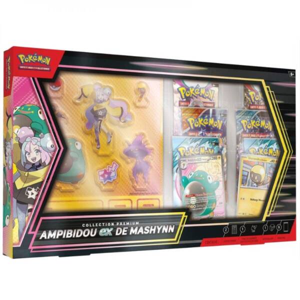 Pokémon - Coffret Premium Ampibidou EX de Mashynn