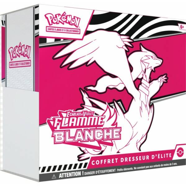 Pokémon - Coffret Dresseur d'Élite EV10.5 - ETB Flamme Blanche : Reshiram