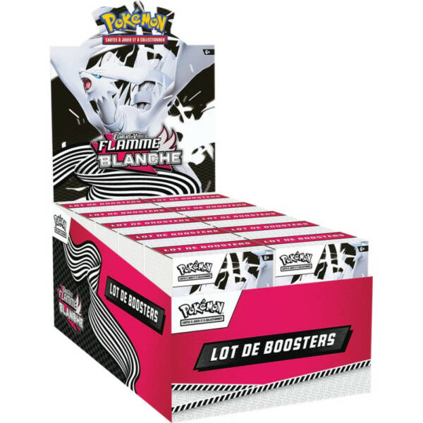 Pokémon – Display de 10 Bundle – Flamme Blanche – EV10.5