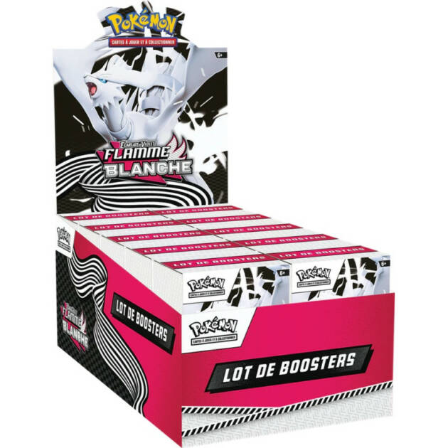 Pokémon – Display de 10 Bundle – Flamme Blanche – EV10.5