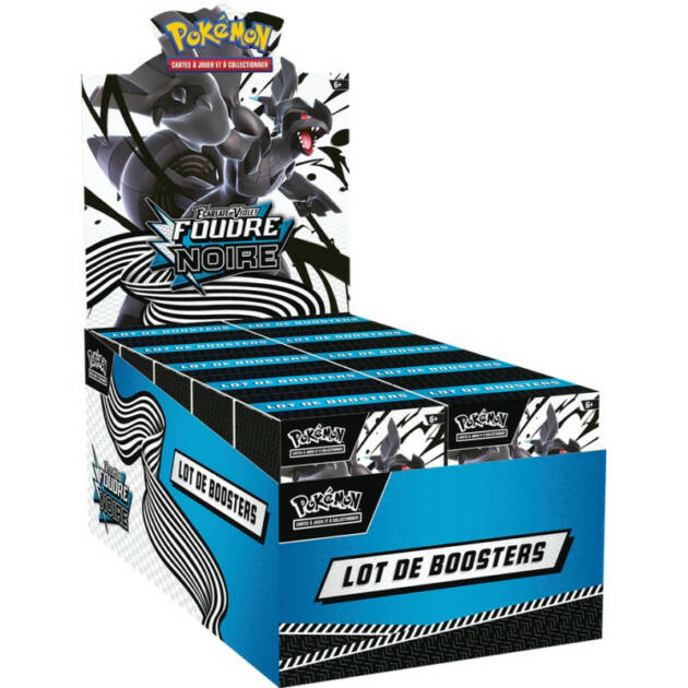 Pokémon – Display de 10 Bundle – Foudre Noire – EV10.5