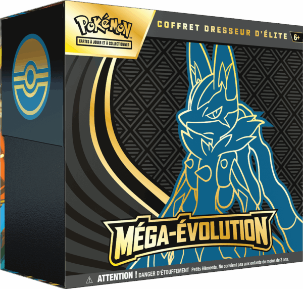Pokémon – Coffret Dresseur d’Élite  ME01 Illustration Lucario